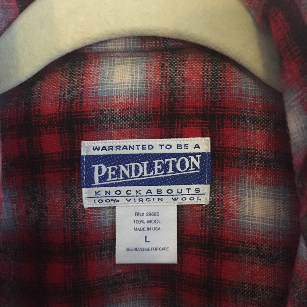 Pendleton Knockabouts Buttondown Red Shirt - image 3